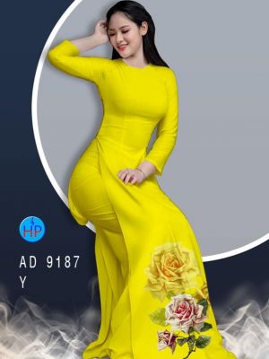 Vải áo dài Hoa hồng 8/3 mới ra AD 9187 32 1582688052 966 Vai ao dai Hoa hong 83 moi ra AD 9187