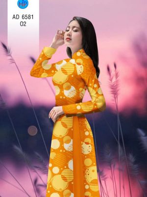 Vải áo dài Bi lập thể mới ra AD 6581 28 1582688313 435 Vai ao dai Bi lap the moi ra AD 6581