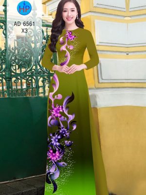 Vải áo dài Hoa in 3D kiểu mới AD 6561 25 1582689505 629 Vai ao dai Hoa in 3D kieu moi AD 6561