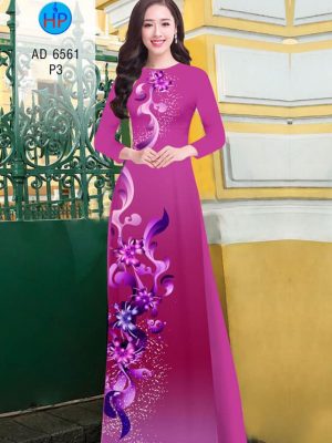 Vải áo dài Hoa in 3D kiểu mới AD 6561 37 1582689506 455 Vai ao dai Hoa in 3D kieu moi AD 6561
