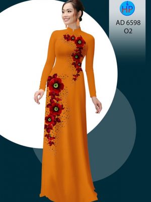 Vải áo dài hoa dọc thân thiết kế 2020 AD 6598 34 1582857104 153 Vai ao dai hoa doc than thiet ke 2020 AD