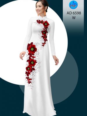 Vải áo dài hoa dọc thân thiết kế 2020 AD 6598 37 1582857104 570 Vai ao dai hoa doc than thiet ke 2020 AD