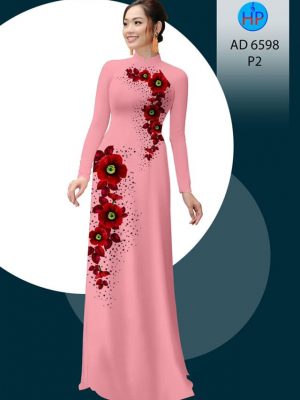 Vải áo dài hoa dọc thân thiết kế 2020 AD 6598 35 1582857104 665 Vai ao dai hoa doc than thiet ke 2020 AD
