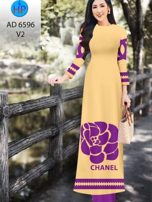 Vải áo dài Chanel thiết kế 2020 AD 6596 23 1582858094 193 Vai ao dai Chanel thiet ke 2020 AD 6596