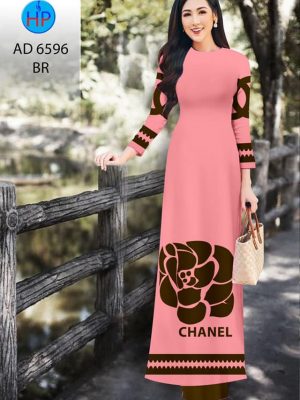 Vải áo dài Chanel thiết kế 2020 AD 6596 21 1582858094 304 Vai ao dai Chanel thiet ke 2020 AD 6596