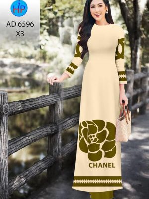 Vải áo dài Chanel thiết kế 2020 AD 6596 24 1582858094 422 Vai ao dai Chanel thiet ke 2020 AD 6596