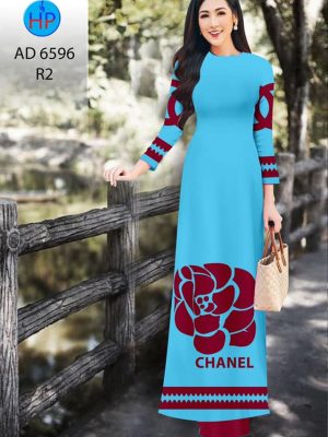Vải áo dài Chanel thiết kế 2020 AD 6596 22 1582858094 433 Vai ao dai Chanel thiet ke 2020 AD 6596