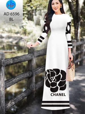 Vải áo dài Chanel thiết kế 2020 AD 6596 25 1582858094 756 Vai ao dai Chanel thiet ke 2020 AD 6596