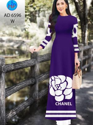 Vải áo dài Chanel thiết kế 2020 AD 6596 27 1582858095 417 Vai ao dai Chanel thiet ke 2020 AD 6596