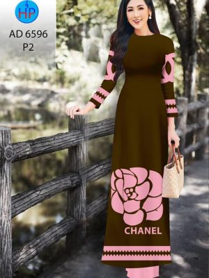 Vải áo dài Chanel thiết kế 2020 AD 6596 26 1582858095 560 Vai ao dai Chanel thiet ke 2020 AD 6596