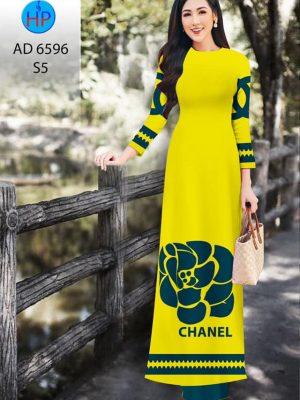 Vải áo dài Chanel thiết kế 2020 AD 6596 28 1582858095 567 Vai ao dai Chanel thiet ke 2020 AD 6596