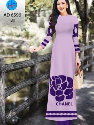 Vải áo dài Chanel thiết kế 2020 AD 6596 37 1582858096 15 Vai ao dai Chanel thiet ke 2020 AD 6596
