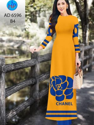 Vải áo dài Chanel thiết kế 2020 AD 6596 32 1582858096 266 Vai ao dai Chanel thiet ke 2020 AD 6596
