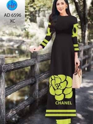 Vải áo dài Chanel thiết kế 2020 AD 6596 35 1582858096 762 Vai ao dai Chanel thiet ke 2020 AD 6596