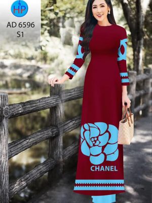 Vải áo dài Chanel thiết kế 2020 AD 6596 31 1582858096 859 Vai ao dai Chanel thiet ke 2020 AD 6596