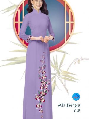 Vải áo dài Hoa Lan thiết kế 2020 AD B4182 23 1582858330 238 Vai ao dai Hoa Lan thiet ke 2020 AD B4182
