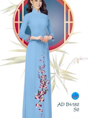 Vải áo dài Hoa Lan thiết kế 2020 AD B4182 27 1582858330 302 Vai ao dai Hoa Lan thiet ke 2020 AD B4182