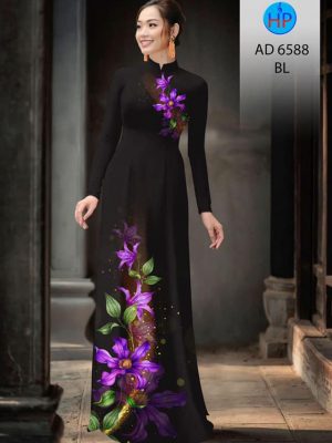 Vải áo dài Hoa in 3D kiểu mới AD 6588 24 1582858453 729 Vai ao dai Hoa in 3D kieu moi AD 6588