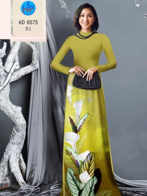 Vải áo dài Hoa Loa Kèn mới ra AD 6575 28 1582859112 222 Vai ao dai Hoa Loa Ken moi ra AD 6575