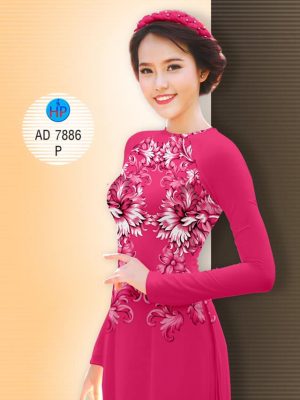 Vải áo dài Hoa in 3D kiểu mới AD 7886 26 1582941920 21 Vai ao dai Hoa in 3D AD