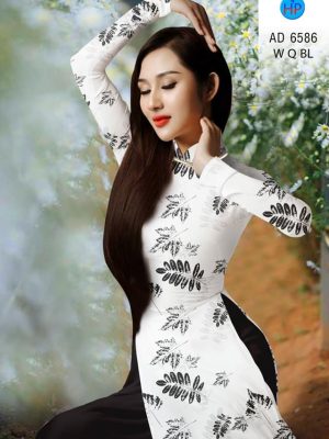 Vải áo dài hình Lá mới ra AD 6586 32 1582947440 510 Vai ao dai hinh La moi ra AD 6586