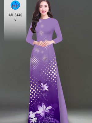 Vải áo dài Bi và hoa ly mới ra AD 6440 24 1582950063 595 Vai ao dai Bi va hoa ly moi ra AD