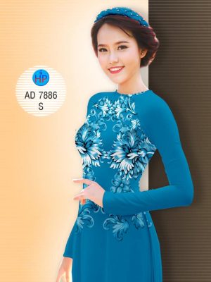 Vải áo dài Hoa in 3D kiểu mới AD 7886 25 1582950696 34 Vai ao dai Hoa in 3D kieu moi AD 7886