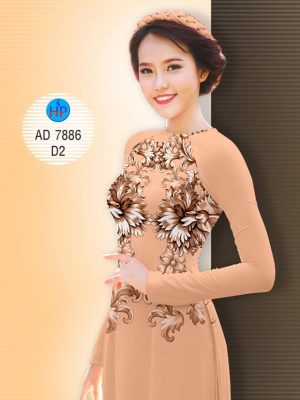 Vải áo dài Hoa in 3D kiểu mới AD 7886 35 1582950697 719 Vai ao dai Hoa in 3D kieu moi AD 7886