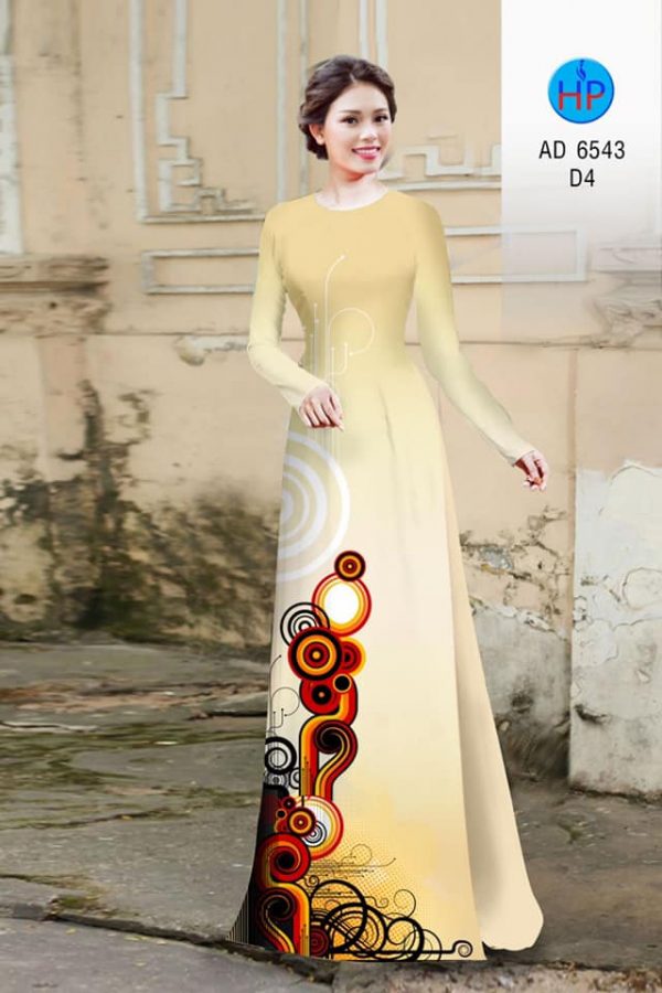 Vai ao dai Hoa van thiet ke 2020 AD 6543