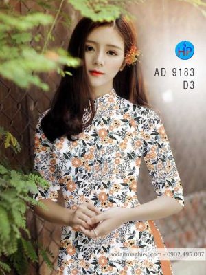 Vải áo dài Hoa đều kiểu mới AD 9183 27 1583036230 869 Vai ao dai Hoa deu AD