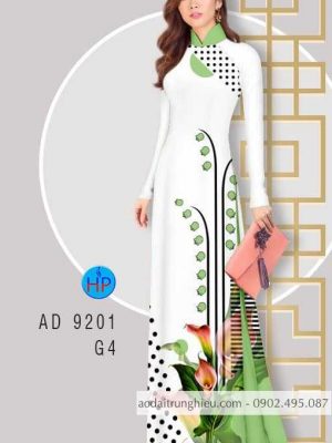 Vải áo dài Bi và hoa loa kèn kiểu mới AD 9201 27 1583056360 404 Vai ao dai Bi va hoa loa ken kieu moi