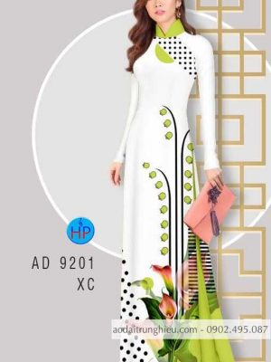 Vải áo dài Bi và hoa loa kèn kiểu mới AD 9201 31 1583056360 646 Vai ao dai Bi va hoa loa ken kieu moi