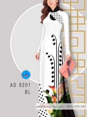 Vải áo dài Bi và hoa loa kèn kiểu mới AD 9201 23 1583056360 754 Vai ao dai Bi va hoa loa ken kieu moi