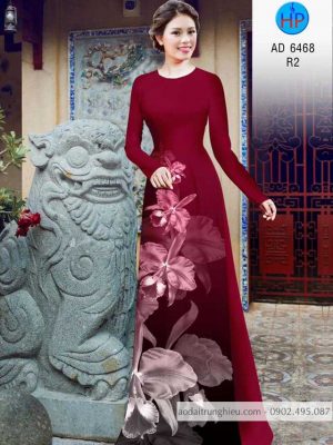 1583056499 2 Vai ao dai hoa Lan moi ra AD 6468