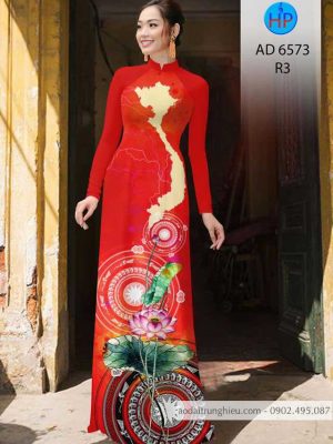 Vải áo dài Bản đồ – Trống đồng – Hoa Sen mới ra AD 6573 39 1583056656 169 Vai ao dai Ban do – Trong dong – Hoa