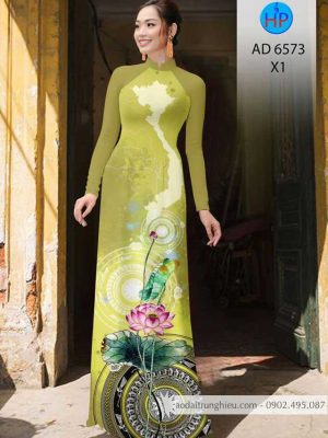 Vải áo dài Bản đồ – Trống đồng – Hoa Sen mới ra AD 6573 29 1583056656 537 Vai ao dai Ban do – Trong dong – Hoa