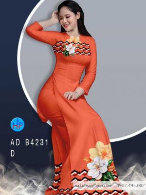 Vải áo dài hoa in 3D kiểu mới AD B4231 24 1583056998 398 Vai ao dai hoa in 3D kieu moi AD B4231