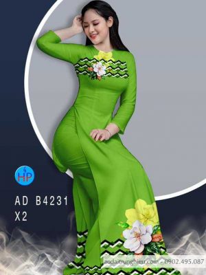 Vải áo dài hoa in 3D kiểu mới AD B4231 27 1583056998 501 Vai ao dai hoa in 3D kieu moi AD B4231