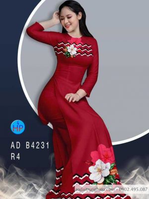 Vải áo dài hoa in 3D kiểu mới AD B4231 34 1583056999 24 Vai ao dai hoa in 3D kieu moi AD B4231