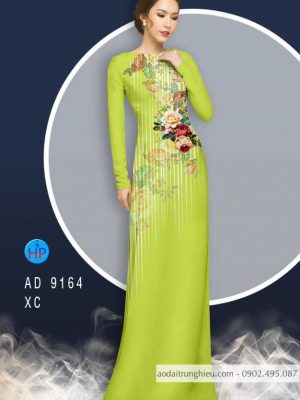Vải áo dài Hoa hồng kiểu mới AD 9164 26 1583219653 205 Vai ao dai Hoa hong kieu moi AD 9164