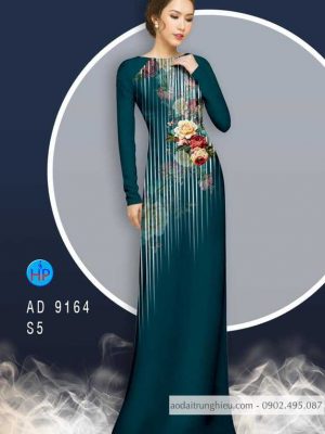 Vải áo dài Hoa hồng kiểu mới AD 9164 25 1583219653 85 Vai ao dai Hoa hong kieu moi AD 9164
