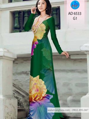 Vải áo dài Hoa in 3D mới ra AD 6533 24 1583219971 169 Vai ao dai Hoa in 3D moi ra AD 6533