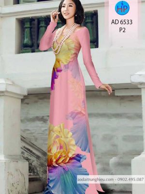 Vải áo dài Hoa in 3D mới ra AD 6533 37 1583219971 226 Vai ao dai Hoa in 3D moi ra AD 6533