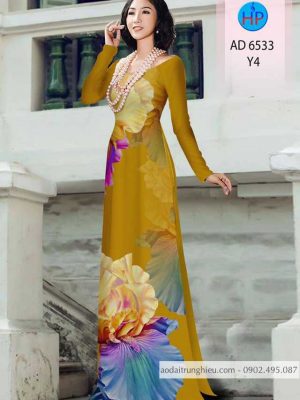 Vải áo dài Hoa in 3D mới ra AD 6533 23 1583219971 270 Vai ao dai Hoa in 3D moi ra AD 6533