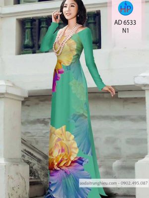 Vải áo dài Hoa in 3D mới ra AD 6533 26 1583219971 480 Vai ao dai Hoa in 3D moi ra AD 6533