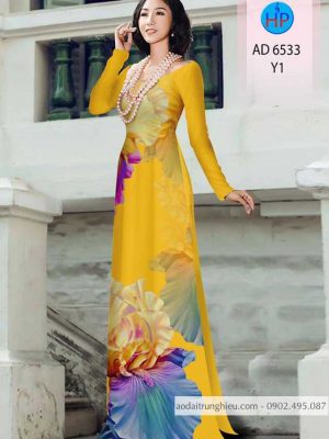 Vải áo dài Hoa in 3D mới ra AD 6533 30 1583219971 758 Vai ao dai Hoa in 3D moi ra AD 6533