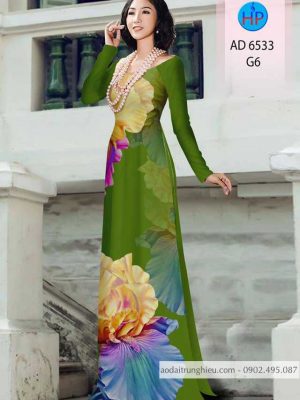 Vải áo dài Hoa in 3D mới ra AD 6533 29 1583219971 949 Vai ao dai Hoa in 3D moi ra AD 6533