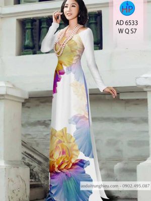 Vải áo dài Hoa in 3D mới ra AD 6533 31 1583219971 979 Vai ao dai Hoa in 3D moi ra AD 6533