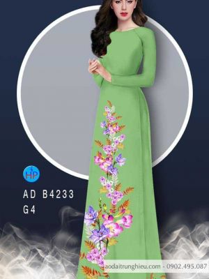 Vải áo dài Hoa in 3D kiểu mới AD B4233 21 1583220084 987 Vai ao dai Hoa in 3D kieu moi AD B4233
