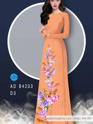 Vải áo dài Hoa in 3D kiểu mới AD B4233 23 1583220085 392 Vai ao dai Hoa in 3D kieu moi AD B4233